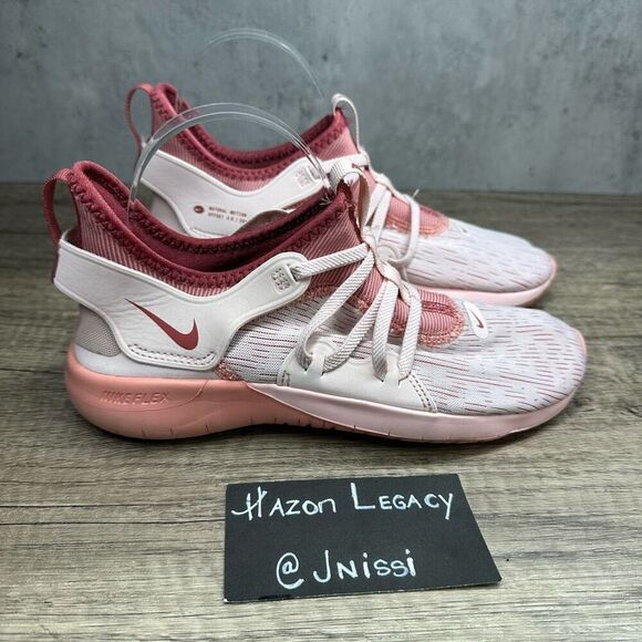 Nike Flex Contact 3~Women's~Echo Pink Slip On Sneakers~Size 6.5 - Picture 2 of 8